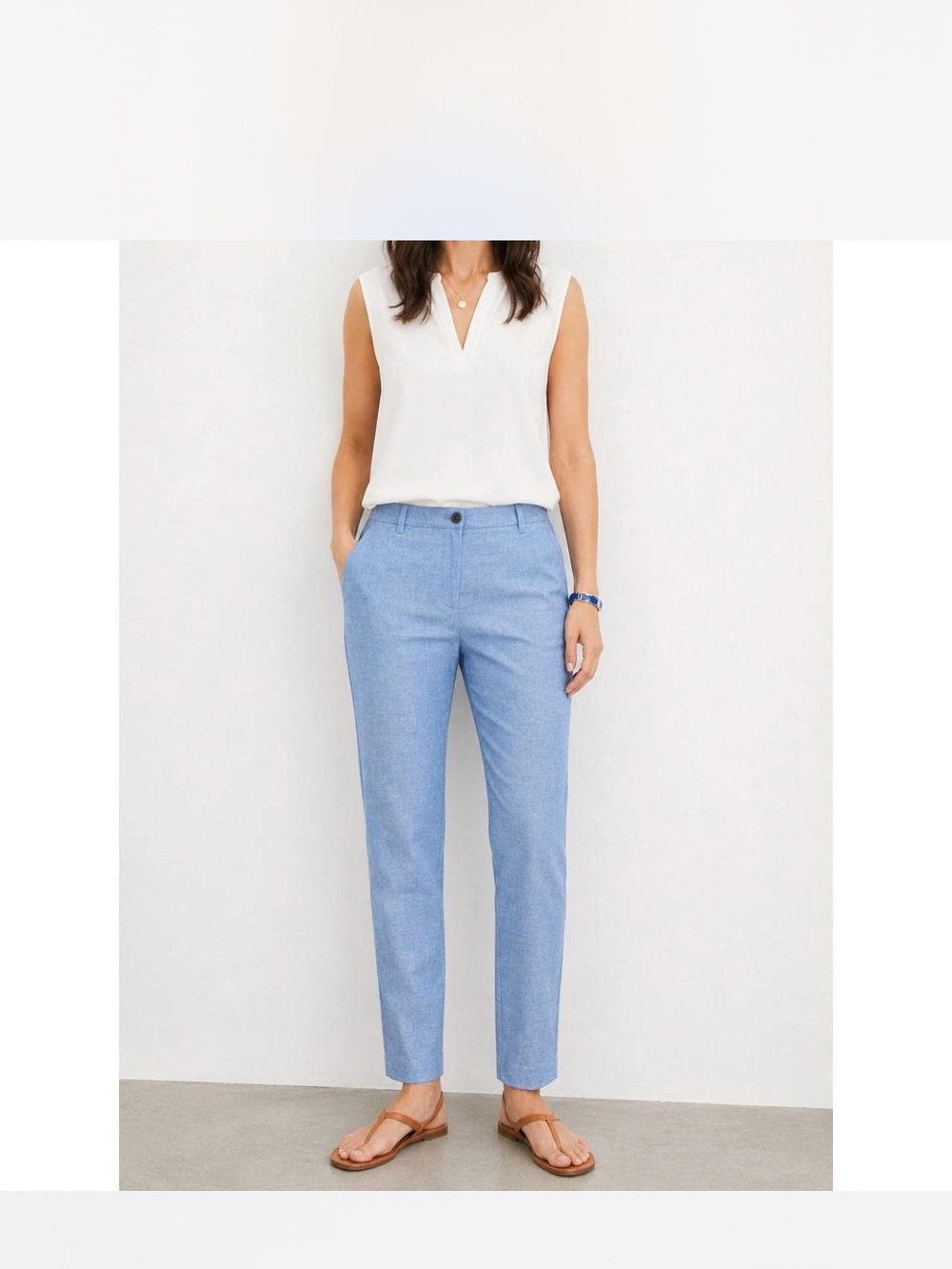 Talbots Relaxed Chino new without tags in Chambray